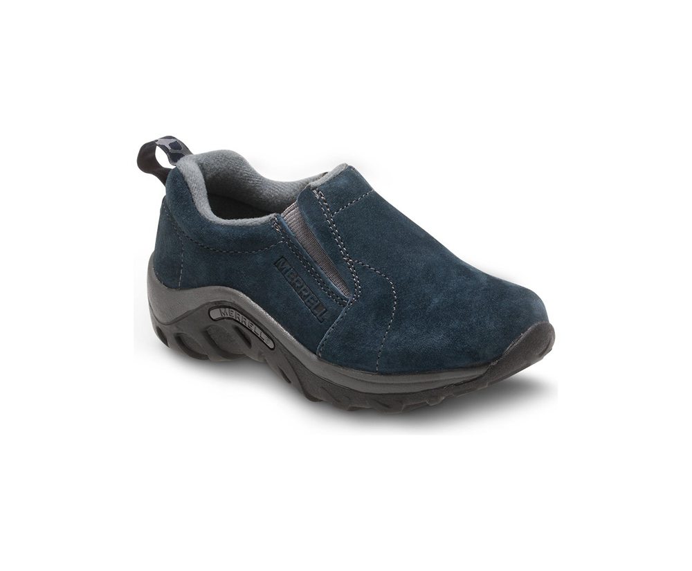 Merrell Slip Ons Navy - Jungle Moc - Kids 91VWXMEAG